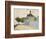 The Blue House, Zaandam-Claude Monet-Framed Giclee Print