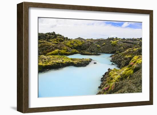 The Blue Lagoon In Iceland Is A Very Beautiful And Surreal Landscape-Erik Kruthoff-Framed Photographic Print