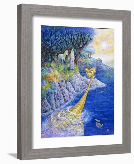 The Blue Lagoon-Bill Bell-Framed Giclee Print