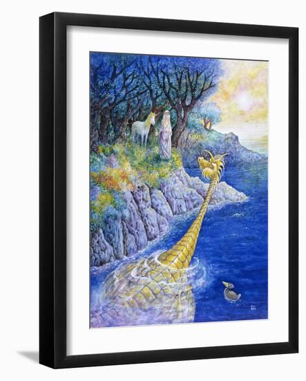 The Blue Lagoon-Bill Bell-Framed Giclee Print