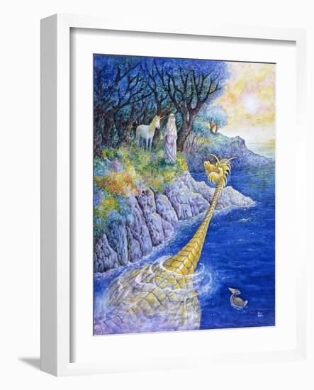 The Blue Lagoon-Bill Bell-Framed Giclee Print