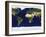 The Blue Marble: Land Surface, Ocean Color and Sea Ice-Stocktrek Images-Framed Photographic Print