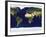 The Blue Marble: Land Surface, Ocean Color and Sea Ice-Stocktrek Images-Framed Photographic Print