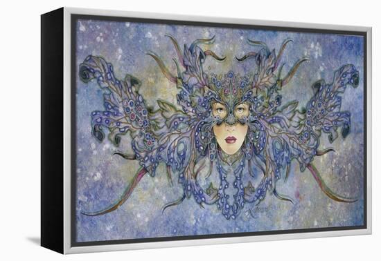The Blue Mask-Linda Ravenscroft-Framed Premier Image Canvas
