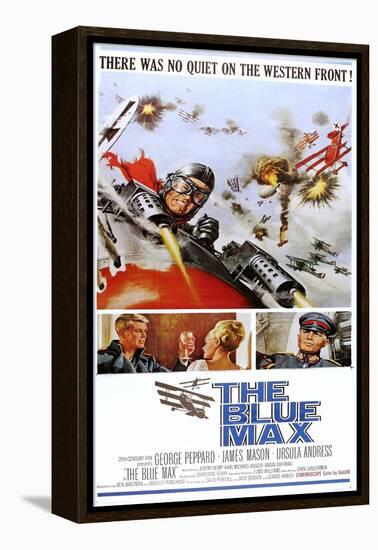 The Blue Max-null-Framed Stretched Canvas