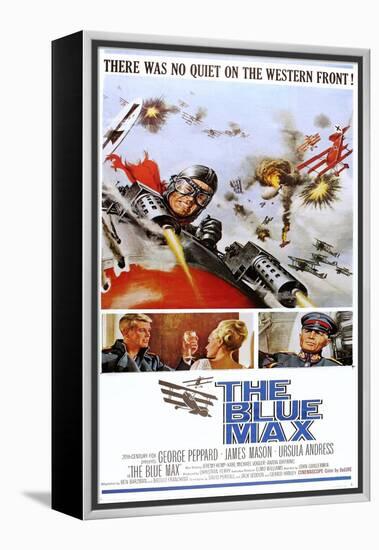 The Blue Max-null-Framed Stretched Canvas