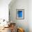 The Blue Mediterranean Door-Markus Bleichner-Framed Art Print displayed on a wall