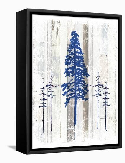 The Blue Moose - Lodge Pole Pine-LightBoxJournal-Framed Premier Image Canvas