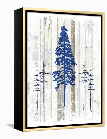 The Blue Moose - Lodge Pole Pine-LightBoxJournal-Framed Premier Image Canvas