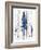 The Blue Moose - Lodge Pole Pine-LightBoxJournal-Framed Giclee Print