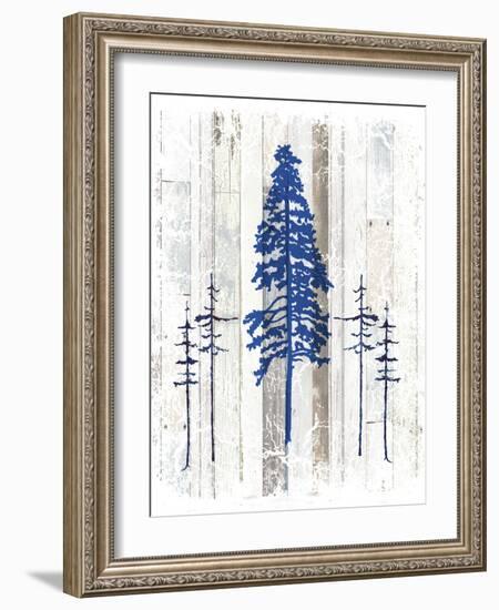 The Blue Moose - Lodge Pole Pine-LightBoxJournal-Framed Giclee Print