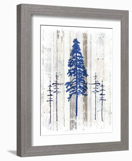 The Blue Moose - Lodge Pole Pine-LightBoxJournal-Framed Giclee Print