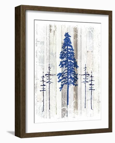 The Blue Moose - Lodge Pole Pine-LightBoxJournal-Framed Giclee Print