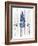 The Blue Moose - Lodge Pole Pine-LightBoxJournal-Framed Giclee Print