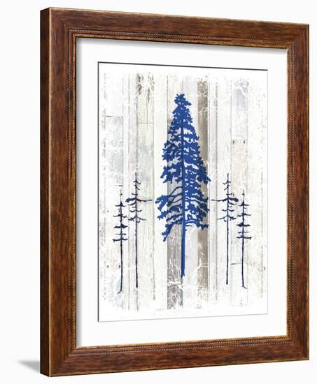 The Blue Moose - Lodge Pole Pine-LightBoxJournal-Framed Giclee Print