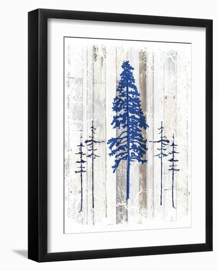 The Blue Moose - Lodge Pole Pine-LightBoxJournal-Framed Giclee Print