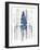 The Blue Moose - Lodge Pole Pine-LightBoxJournal-Framed Giclee Print