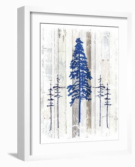 The Blue Moose - Lodge Pole Pine-LightBoxJournal-Framed Giclee Print