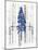 The Blue Moose - Lodge Pole Pine-LightBoxJournal-Mounted Giclee Print