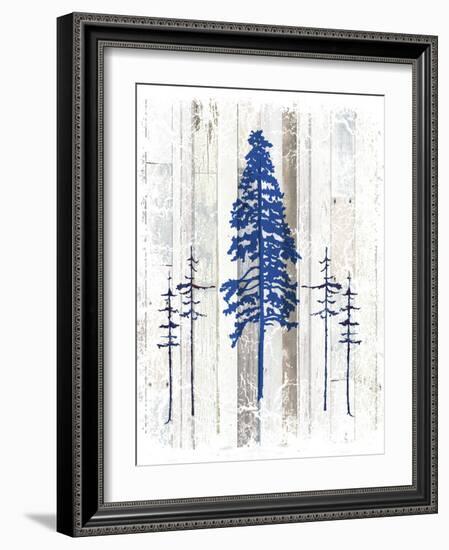 The Blue Moose - Lodge Pole Pine-LightBoxJournal-Framed Giclee Print