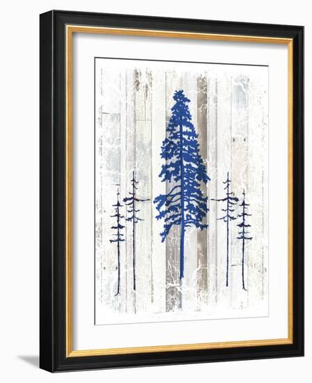 The Blue Moose - Lodge Pole Pine-LightBoxJournal-Framed Giclee Print