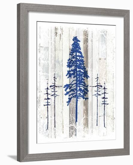 The Blue Moose - Lodge Pole Pine-LightBoxJournal-Framed Giclee Print