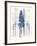 The Blue Moose - Lodge Pole Pine-LightBoxJournal-Framed Giclee Print