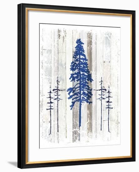 The Blue Moose - Lodge Pole Pine-LightBoxJournal-Framed Giclee Print