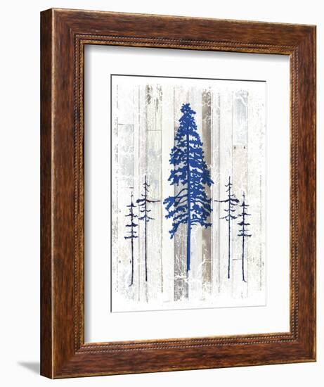 The Blue Moose - Lodge Pole Pine-LightBoxJournal-Framed Giclee Print