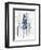 The Blue Moose - Lodge Pole Pine-LightBoxJournal-Framed Giclee Print