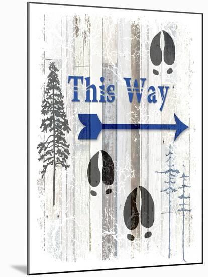 The Blue Moose - This Way I-LightBoxJournal-Mounted Giclee Print