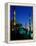 The Blue Mosque at Night, Istanbul, Turkey-Walter Bibikow-Framed Premier Image Canvas