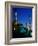 The Blue Mosque at Night, Istanbul, Turkey-Walter Bibikow-Framed Photographic Print