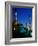 The Blue Mosque at Night, Istanbul, Turkey-Walter Bibikow-Framed Photographic Print