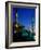 The Blue Mosque at Night, Istanbul, Turkey-Walter Bibikow-Framed Photographic Print