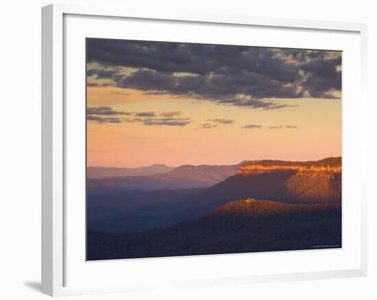 The Blue Mountains, Unesco World Heritage Site, New South Wales, Australia, Pacific-Jochen Schlenker-Framed Photographic Print