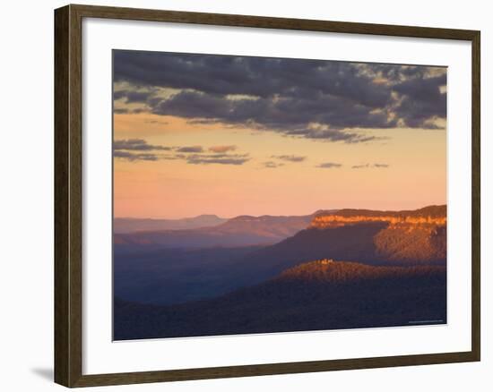 The Blue Mountains, Unesco World Heritage Site, New South Wales, Australia, Pacific-Jochen Schlenker-Framed Photographic Print