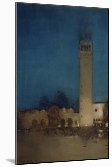 The Blue Night, Venice-Arthur Melville-Mounted Giclee Print