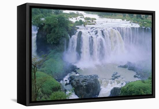 The Blue Nile Falls, Near Lake Tana, Gondar Region, Ethiopia, Africa-Bruno Barbier-Framed Premier Image Canvas