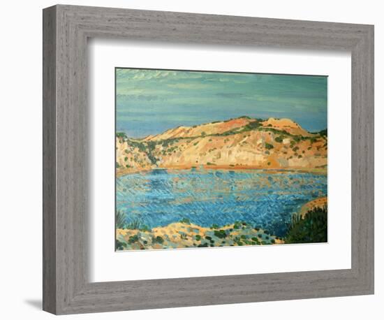 The Blue Pool, 1911-Derwent Lees-Framed Giclee Print