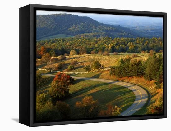 The Blue Ridge Parkway, Patrick County, Virginia, USA-Charles Gurche-Framed Premier Image Canvas