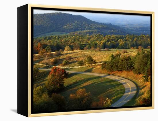 The Blue Ridge Parkway, Patrick County, Virginia, USA-Charles Gurche-Framed Premier Image Canvas