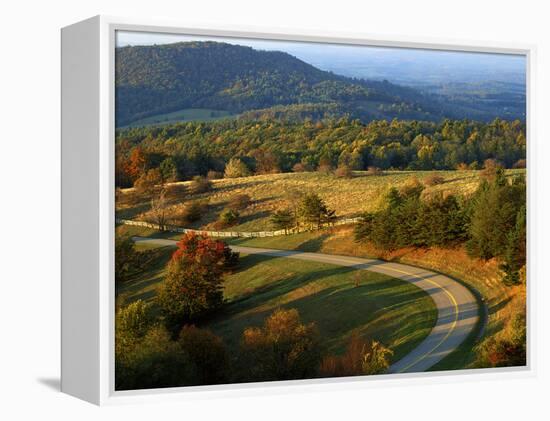 The Blue Ridge Parkway, Patrick County, Virginia, USA-Charles Gurche-Framed Premier Image Canvas