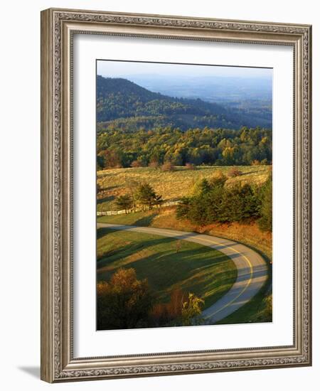 The Blue Ridge Parkway, Patrick County, Virginia, USA-Charles Gurche-Framed Photographic Print