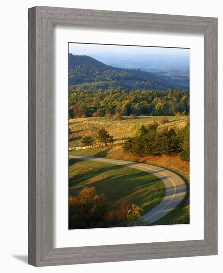 The Blue Ridge Parkway, Patrick County, Virginia, USA-Charles Gurche-Framed Photographic Print
