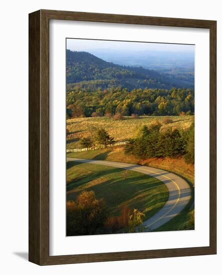 The Blue Ridge Parkway, Patrick County, Virginia, USA-Charles Gurche-Framed Photographic Print