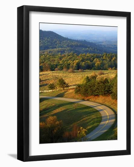 The Blue Ridge Parkway, Patrick County, Virginia, USA-Charles Gurche-Framed Photographic Print