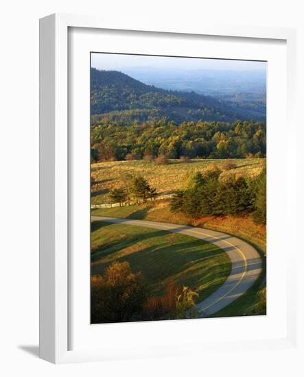 The Blue Ridge Parkway, Patrick County, Virginia, USA-Charles Gurche-Framed Photographic Print