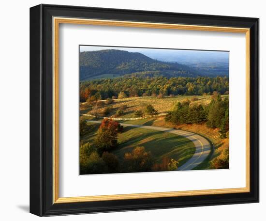 The Blue Ridge Parkway, Patrick County, Virginia, USA-Charles Gurche-Framed Photographic Print