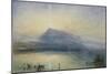 The Blue Rigi, Sunrise-J. M. W. Turner-Mounted Giclee Print